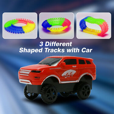 Magic Track Set With Car (NGRC)