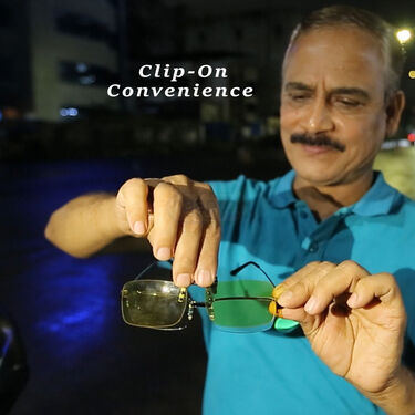 Night Vision Clip on Glasses Buy1 Get1 Free (2NVCG)