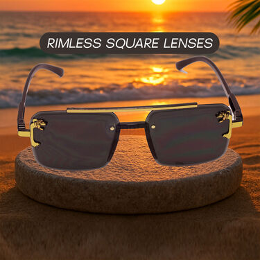 Rimless Sunglasses Buy1 Get1 Free (2RSG3)