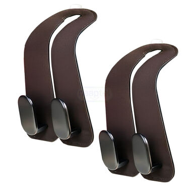 Car Seat Back Double Hook Pack Of 2 (CBH3)
