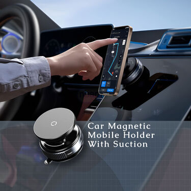 Powerful Car Magentic Mobile Holder With Suction