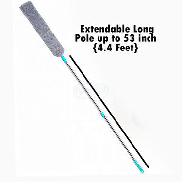Flexible Microfiber Gap Duster�Long Handle Mop