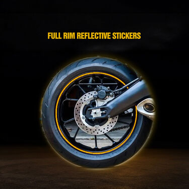 Car Bike Tyre & Body Reflective Stickers