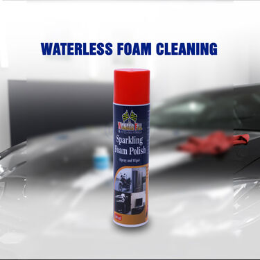 Car Foam Polish Spray + Cleaning Tablets + Free Anti Scratch Cleaning Cloth