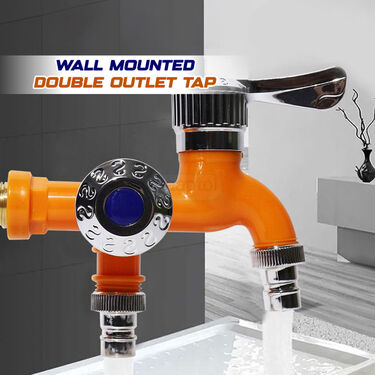 Wall Mounted Double Outlet Tap (DOT1)