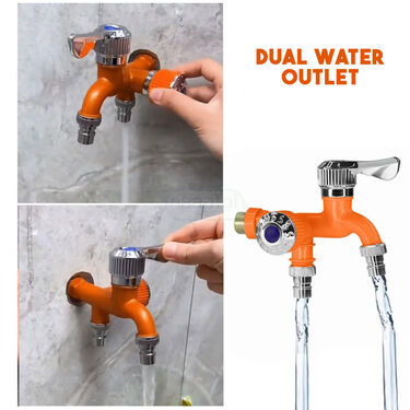 Wall Mounted Double Outlet Tap (DOT1)