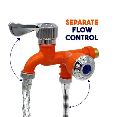 Wall Mounted Double Outlet Tap (DOT1)