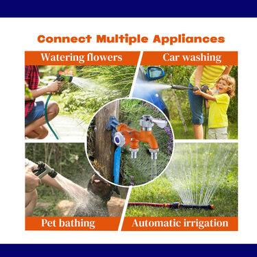 Wall Mounted Double Outlet Tap (DOT1)