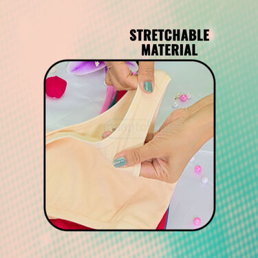 Pack of 5 Daily Wear Stylish Air Bras (5PBR)