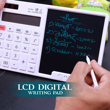 Calculator With Writing Pad (CWP)