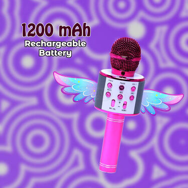 Multi-Function Chargeable Bluetooth Wireless Singing Mike With Speaker (BLS9)