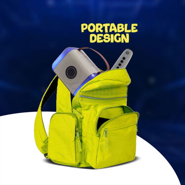 Big Karaoke Bluetooth Speaker With Mic And Rgb Led Light (BLS8)