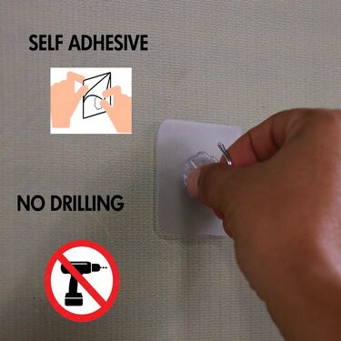 Pack of 20 Wall Hanger Stickers (20HS)