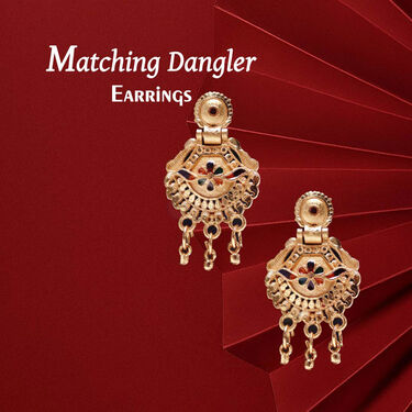 Shagun Golden Necklace Set (SGNS2)