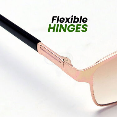 Bifocal Coloured Metal Frame Adaptive Power Reading Glasses Buy 1 Get 1 Free (2BCORGM3)