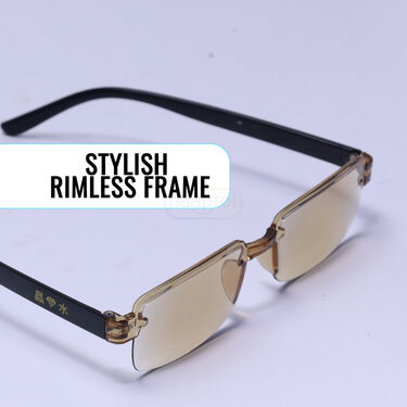 Rimless Adaptive Power Coloured Reading Glasses B1G2 Free (3CORG)