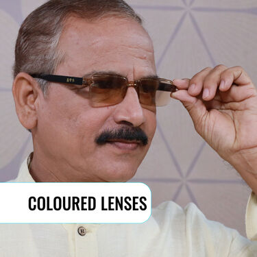 Rimless Adaptive Power Coloured Reading Glasses B1G2 Free (3CORG)