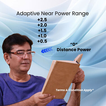 Bifocal Metal Frame Adaptive Power Reading Glasses Buy 1 Get 1 Free (2BORGM3)