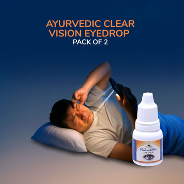 Ayurvedic Clear Vision Eyedrop Pack of 2 (ECD1)