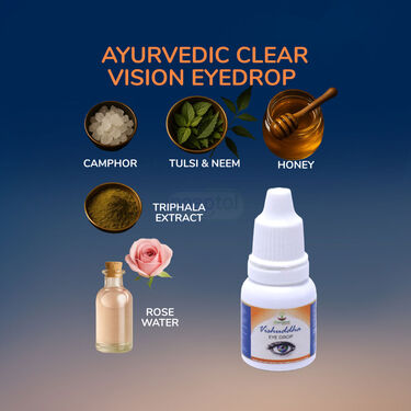 Ayurvedic Clear Vision Eyedrop Pack of 2 (ECD1)