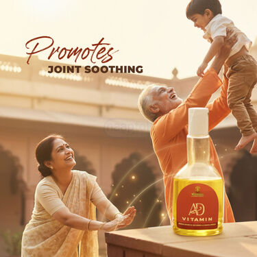 Vitamin A + D Bone Strengthening Massage Oil (BPR3)