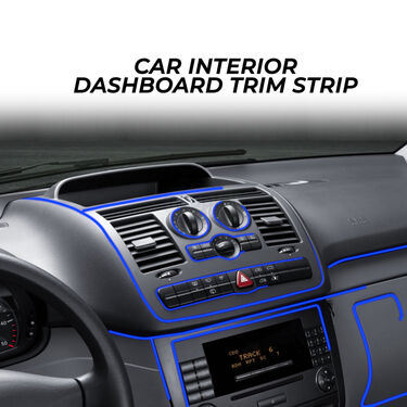 Car Interior Decorative Chrome Trim 5M