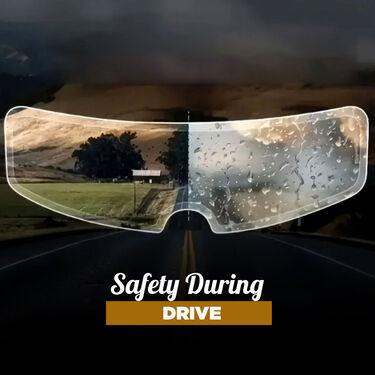 Bike Helmet Visor Anti Rain Film