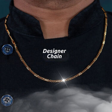 Mens Golden Royal Watch + 2 Chain + Bracelet + Ring (MGW2CBR16)