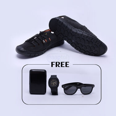 Pick Any One Trendy Sandal With Free Watch Wallet And Sunglasses (SDC18)