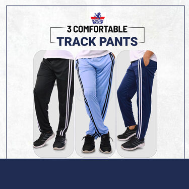 Pack of 3 Mens Comfortable Track Pants (3SPT14)