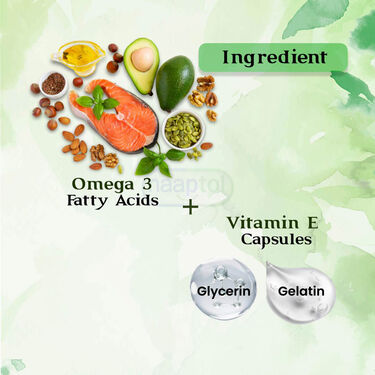 Pack of 30 - Omega 3 + Vitamin E Capsules? Promotes Heart & Energy Support (NUTRA13)