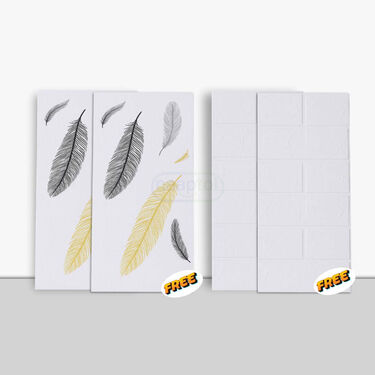 Pick Any 1 - 3D Foam Wall Sticker Buy 1 Get 1 Free (3DWS7)