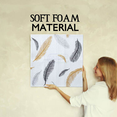 Pick Any 1 - 3D Foam Wall Sticker Buy 1 Get 1 Free (3DWS7)