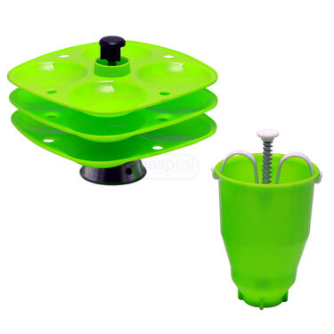 Effortless Vada maker+ 12 Cavity Idli Stand ( VM5)