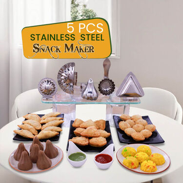 5Pcs Stainless Steel Snack Maker (5SM)