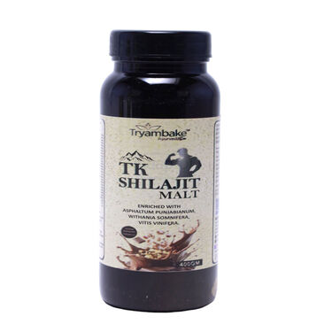 Shilajit Malt-400 GM, Ayurvedic For Stamina Booster Strength (NUTRA10)