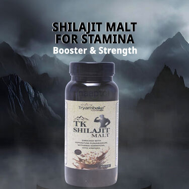 Shilajit Malt-400 GM, Ayurvedic For Stamina Booster Strength (NUTRA10)