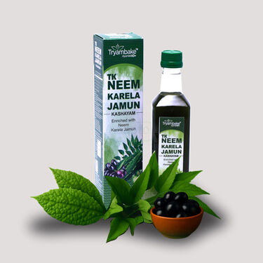Neem Karela Jamun Kashayam 500 Ml For Diabetic (NUTRA11)