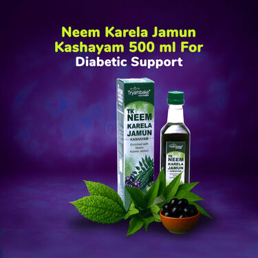 Neem Karela Jamun Kashayam 500 Ml For Diabetic (NUTRA11)