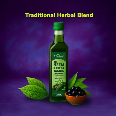 Neem Karela Jamun Kashayam 500 Ml For Diabetic (NUTRA11)