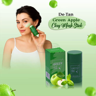 De-Tan Green Apple Clay Mask Stick (BFC3)