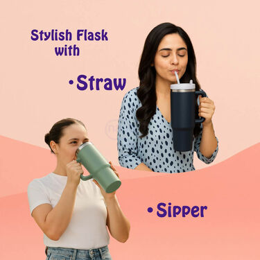 Stainless Steel Double Wall Vacuum Insulated Big Flask (1SFT1)