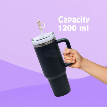 Stainless Steel Double Wall Vacuum Insulated Big Flask (1SFT1)