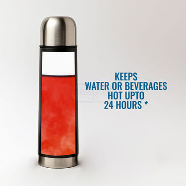 24 Hours Hot Or Cold Insulated Flask + 2 Steel Insulated Cup (1F2C5)