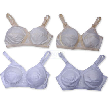 Full Coverage Daily Wear Plus Size Support Bra - Buy 2 Get 2 Free  (4FCB)