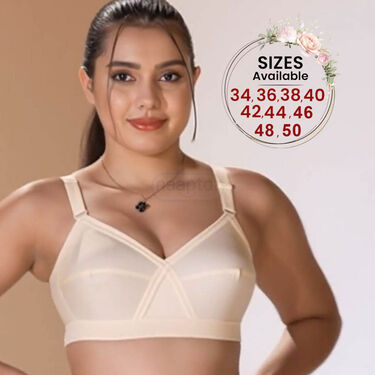 Full Coverage Daily Wear Plus Size Support Bra - Buy 2 Get 2 Free  (4FCB)