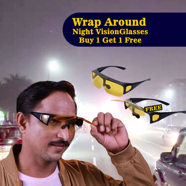Wrap Around Night Vision Glasses B1 G1 Free (2NVCG2)