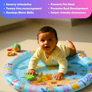 Happy Baby Tummy Time - Water Play Mat (IB7)