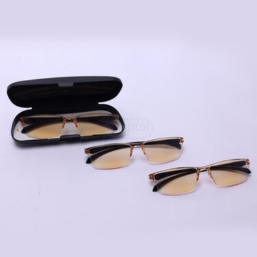 Rimless Adaptive Power Coloured Reading Glasses Buy 1 Get 2 Free (3CORG3)