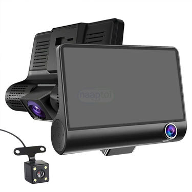 Dual Car Camera Recorder With Display (CCTV26)
